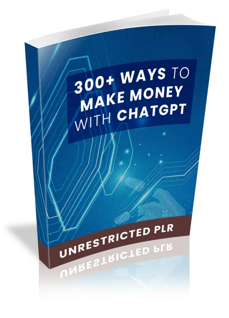 300+ Ways to Make Money with ChatGPT product cover