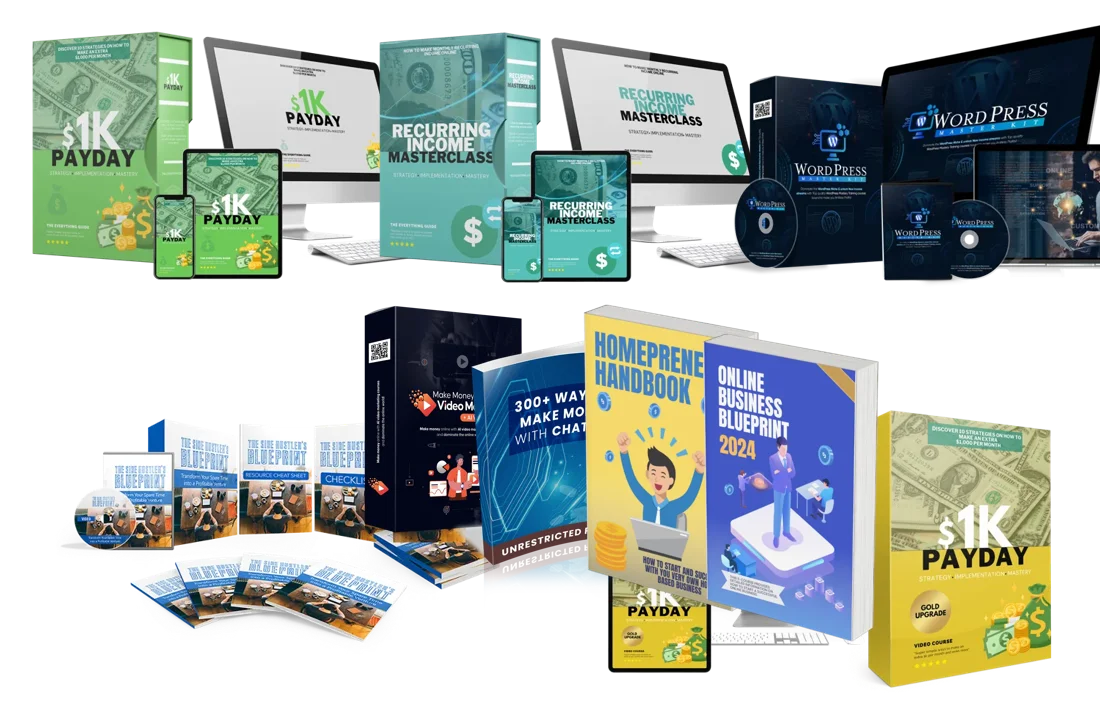 Resell Rights Mega Pack: all eleven kits