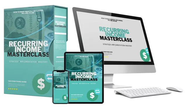 Recurring Income Masterclass product cover